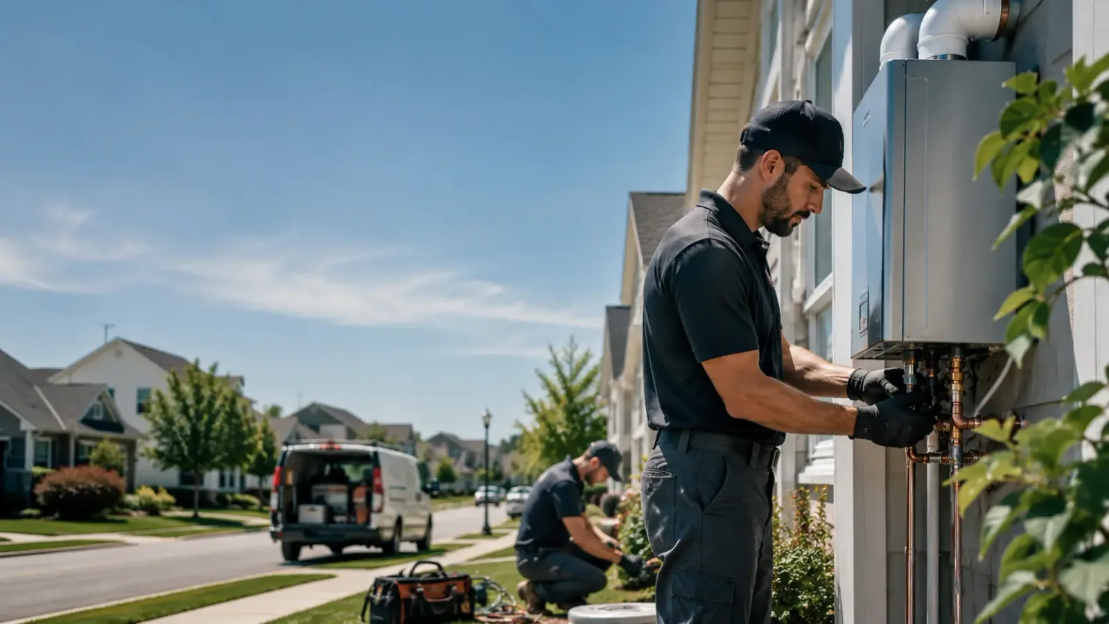Tankless Water Heater Installation in Wideman, AR